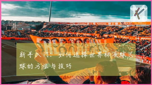 新手入门：如何选择世界杯滚球买球的方法与技巧